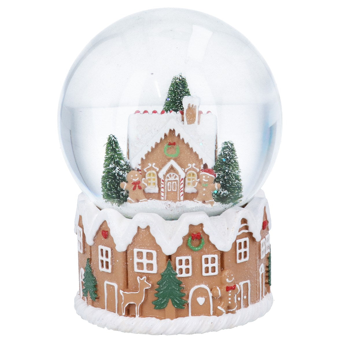 Musical Snowglobe, 17cm - Gingerbread House | Annie Mo's