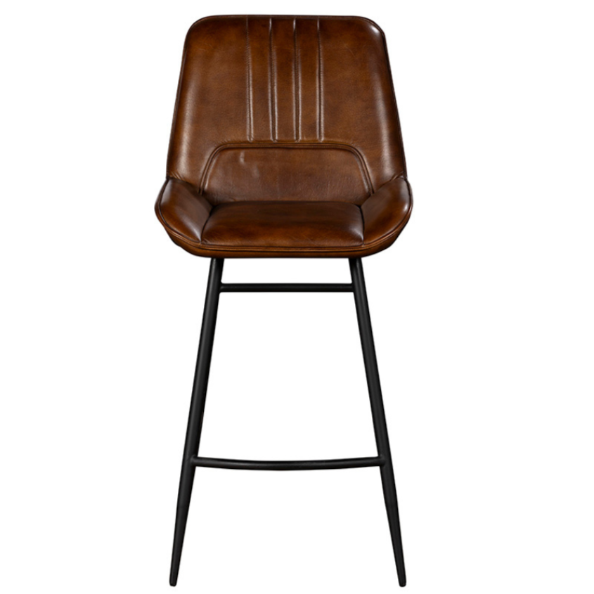 Mustang Bar Stool ( Buff Umber ) - Pair