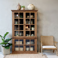 Marseille Display Cabinet with Four Doors and Shelves 120cm | Annie