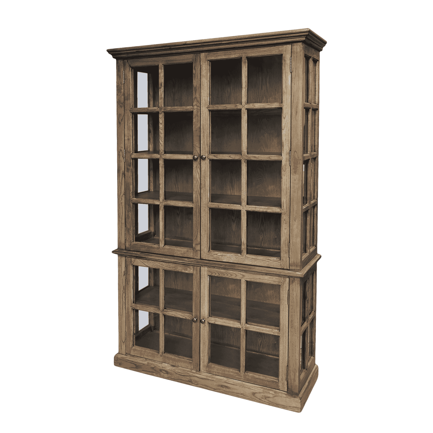 Marseille Display Cabinet with Four Doors and Shelves 120cm-1