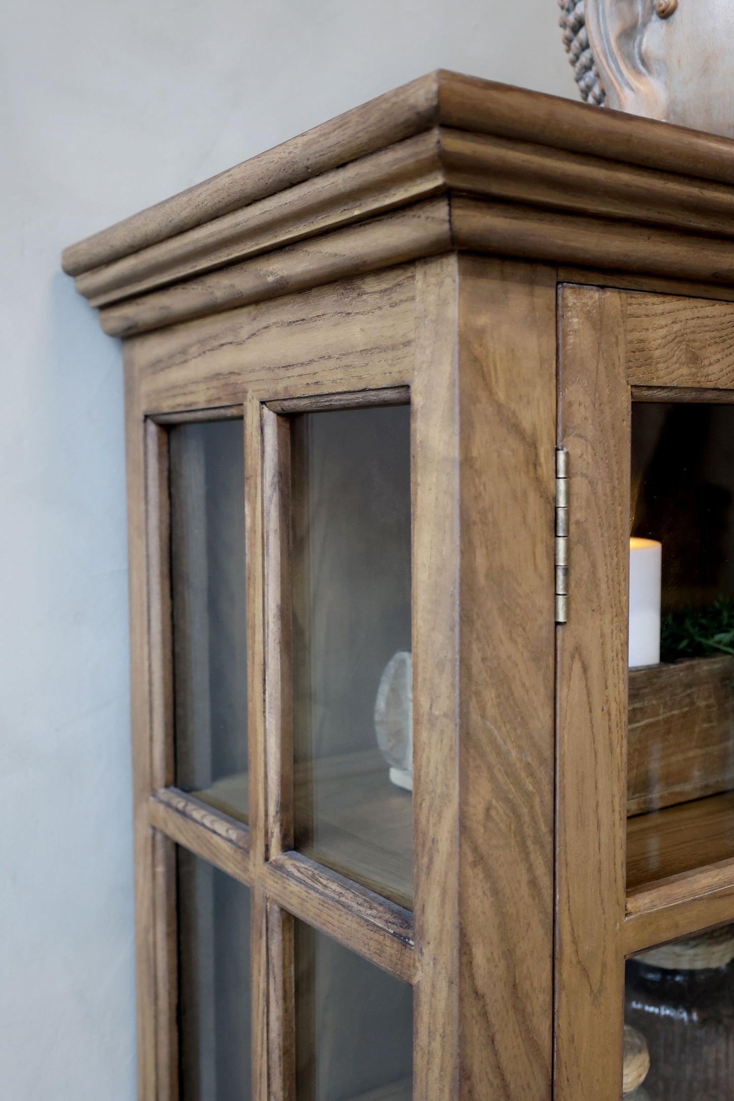 Marseille Display Cabinet with Four Doors and Shelves 120cm