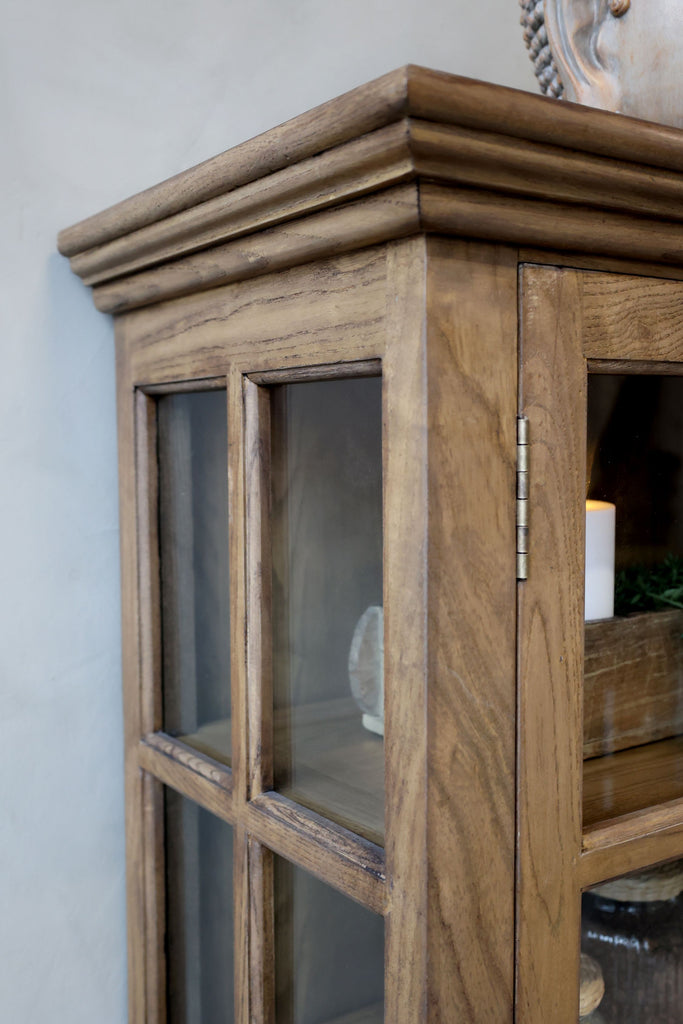 Marseille Display Cabinet with Four Doors and Shelves 120cm