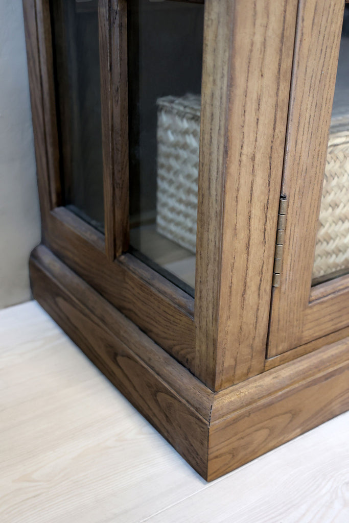 Marseille Display Cabinet with Four Doors and Shelves 120cm