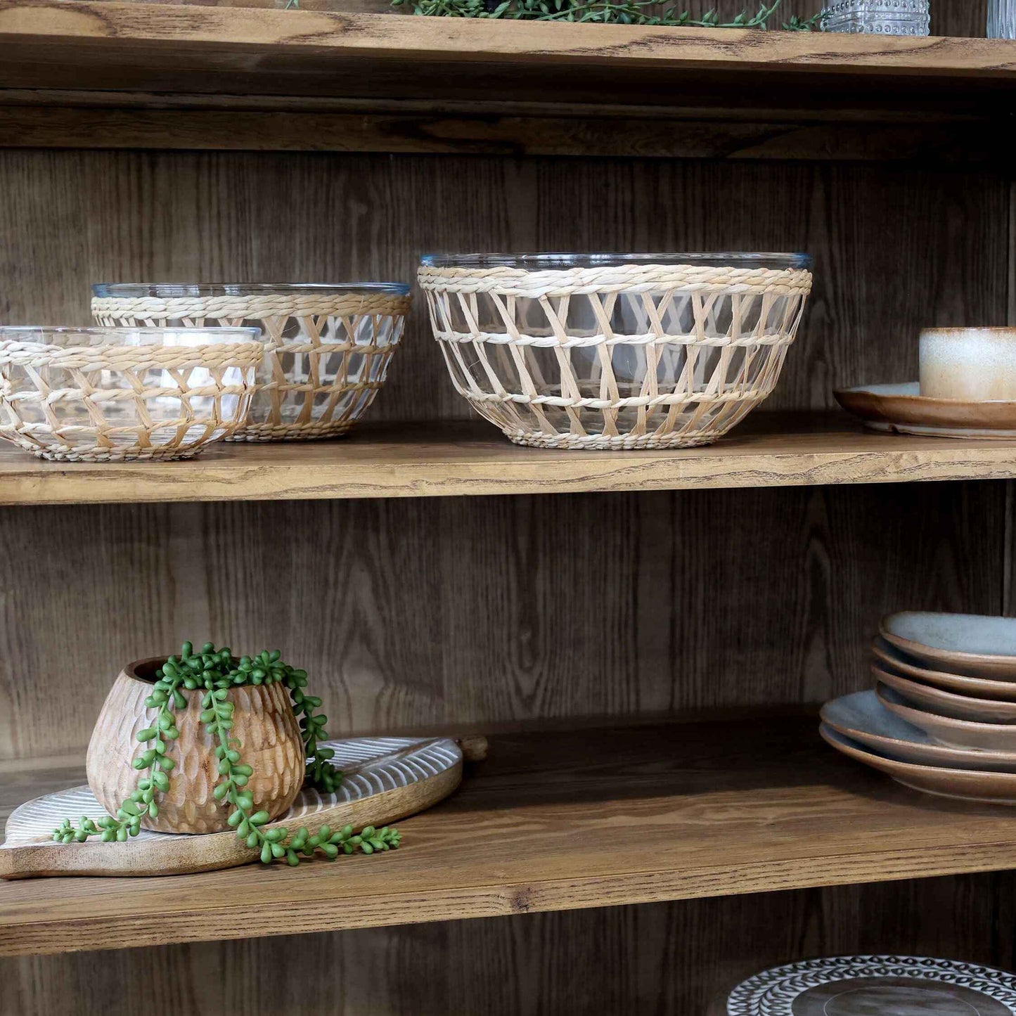 Marseille Display Cabinet with Eight Doors and Shelves -G