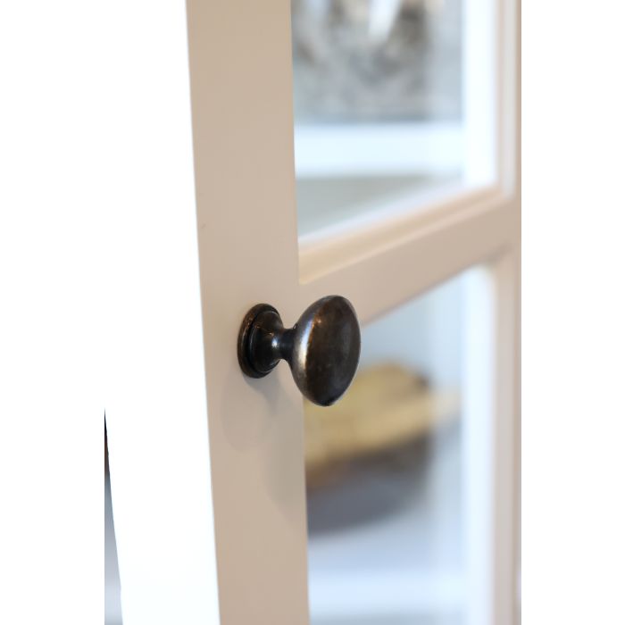 Marseille White Display Sideboard with Four Doors and Four Drawers 220cm