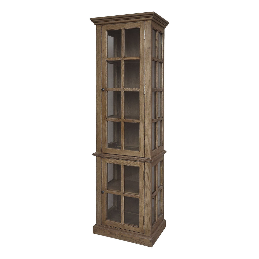 Marseille Display Cabinet with Two Doors and Shelves 60cm