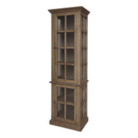 Marseille Display Cabinet with Two Doors and Shelves 60cm