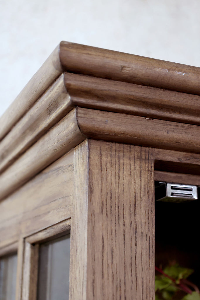 Marseille Display Cabinet with Two Doors and Shelves 60cm