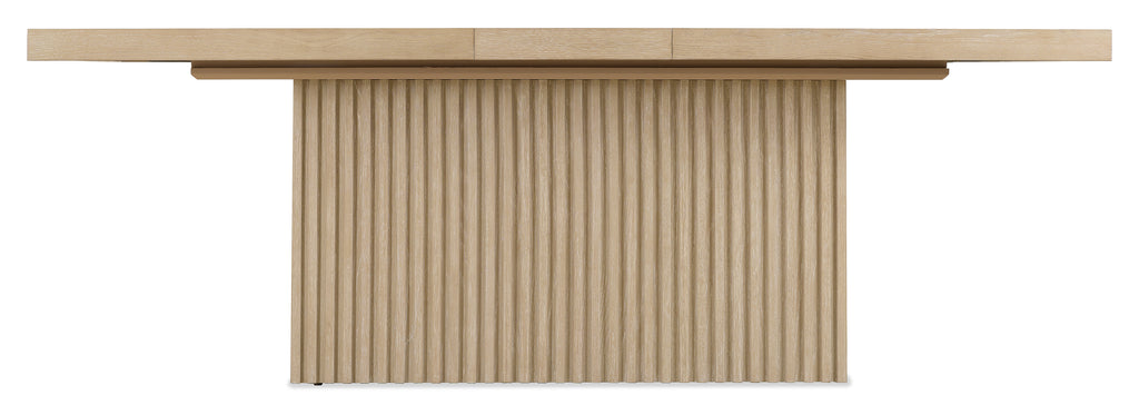 Nordic Tranquillity Rectangle Dining Table with Tambour Base