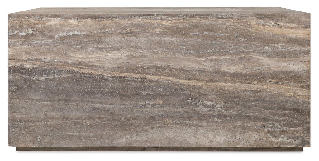 Harmony Haven Travertine Coffee Table