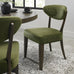 Ellipse Fumed Oak Upholstered Chair (Pair)