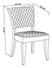Logan Fumed Oak Upholstered Chair (Pair)