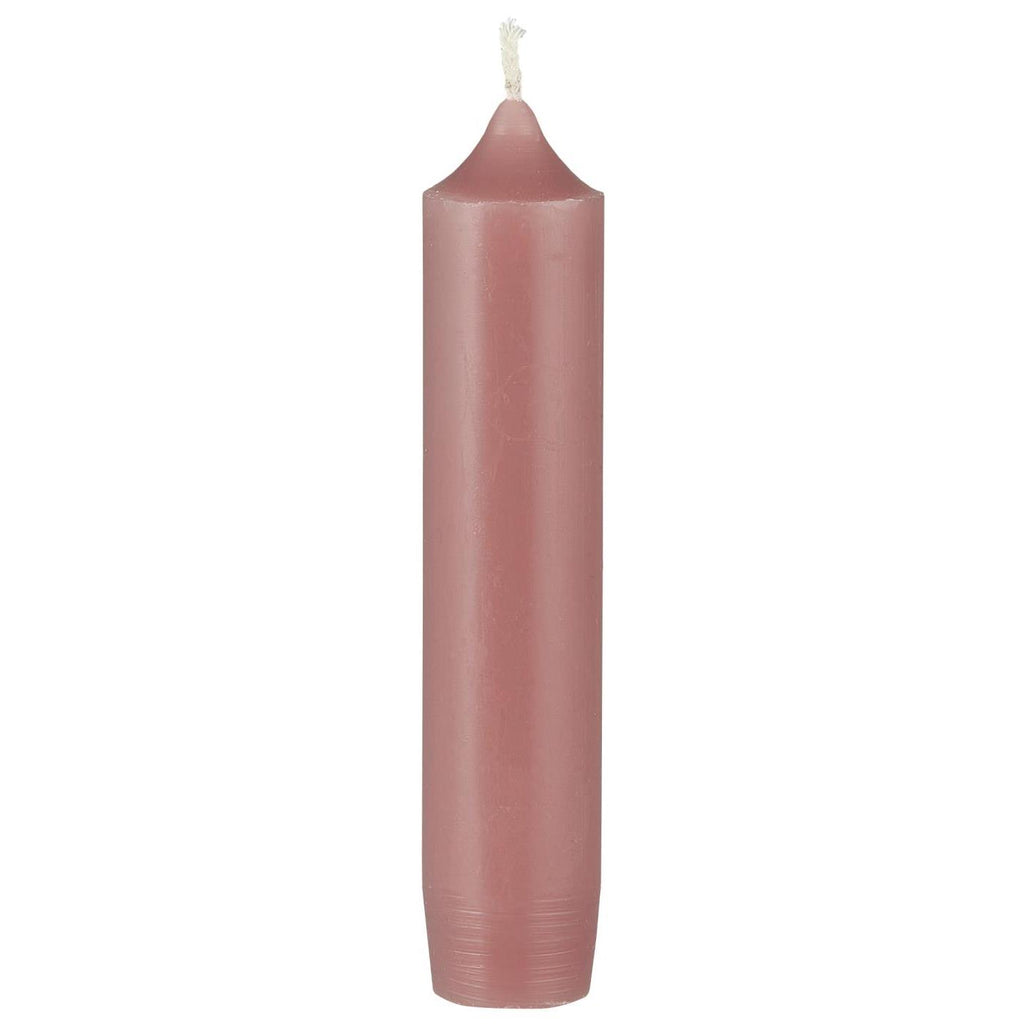 Short Dinner Candles - Coral Almond 11cm