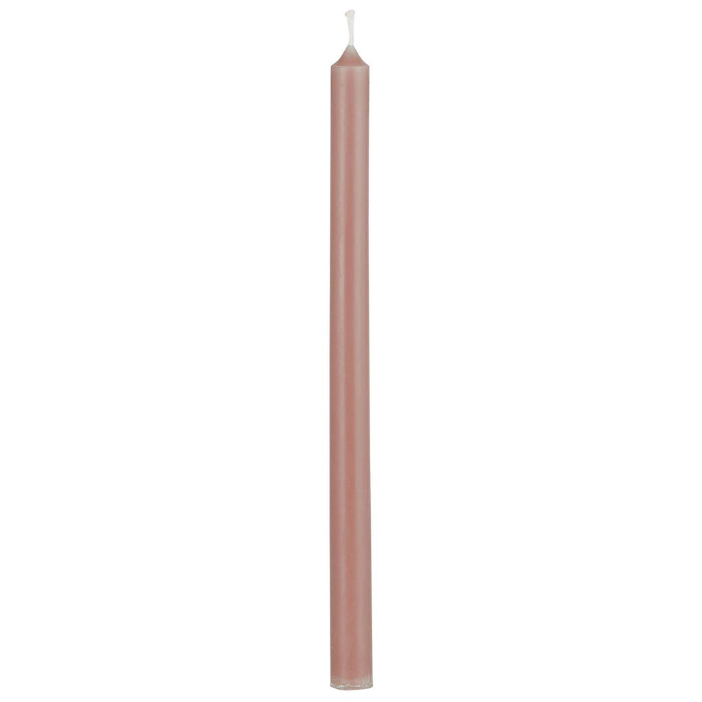 Coral Almond Taper Candle 20cm | Annie Mo's