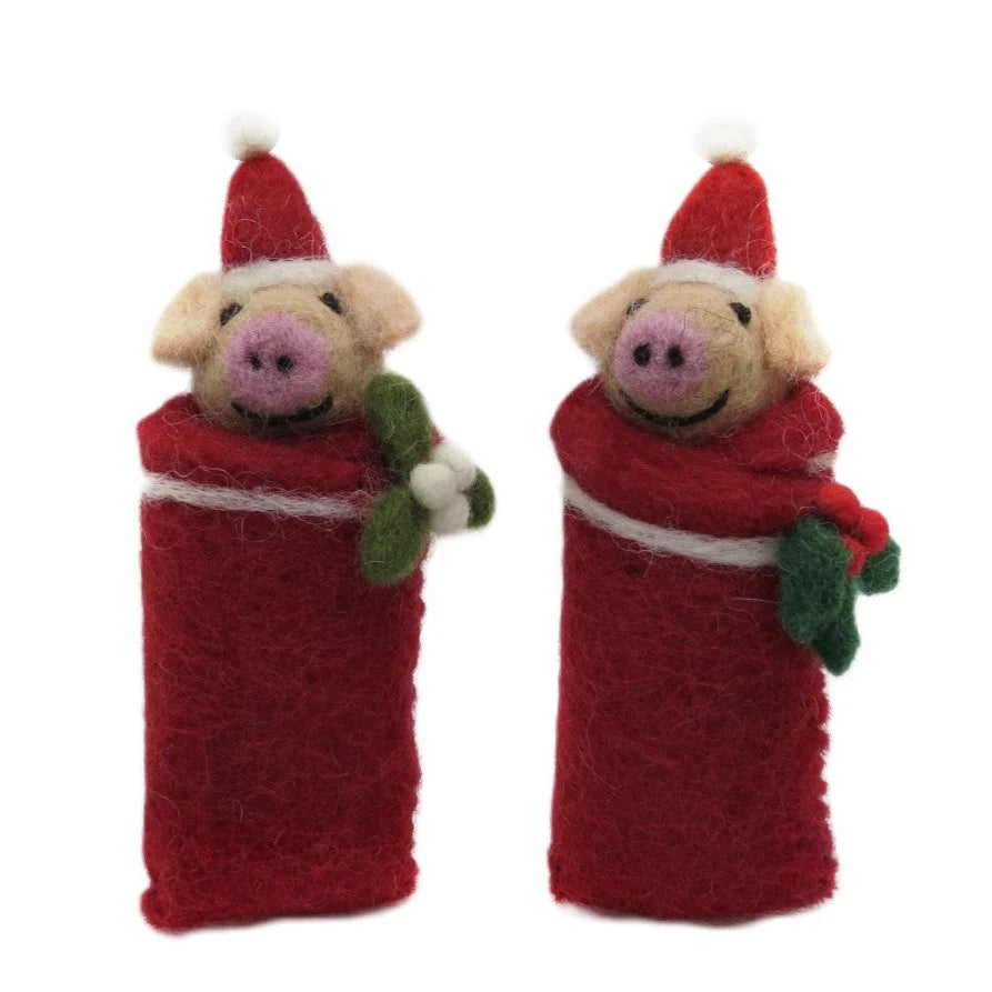 Two Swaddling Piglets 9cm | Annie Mo's