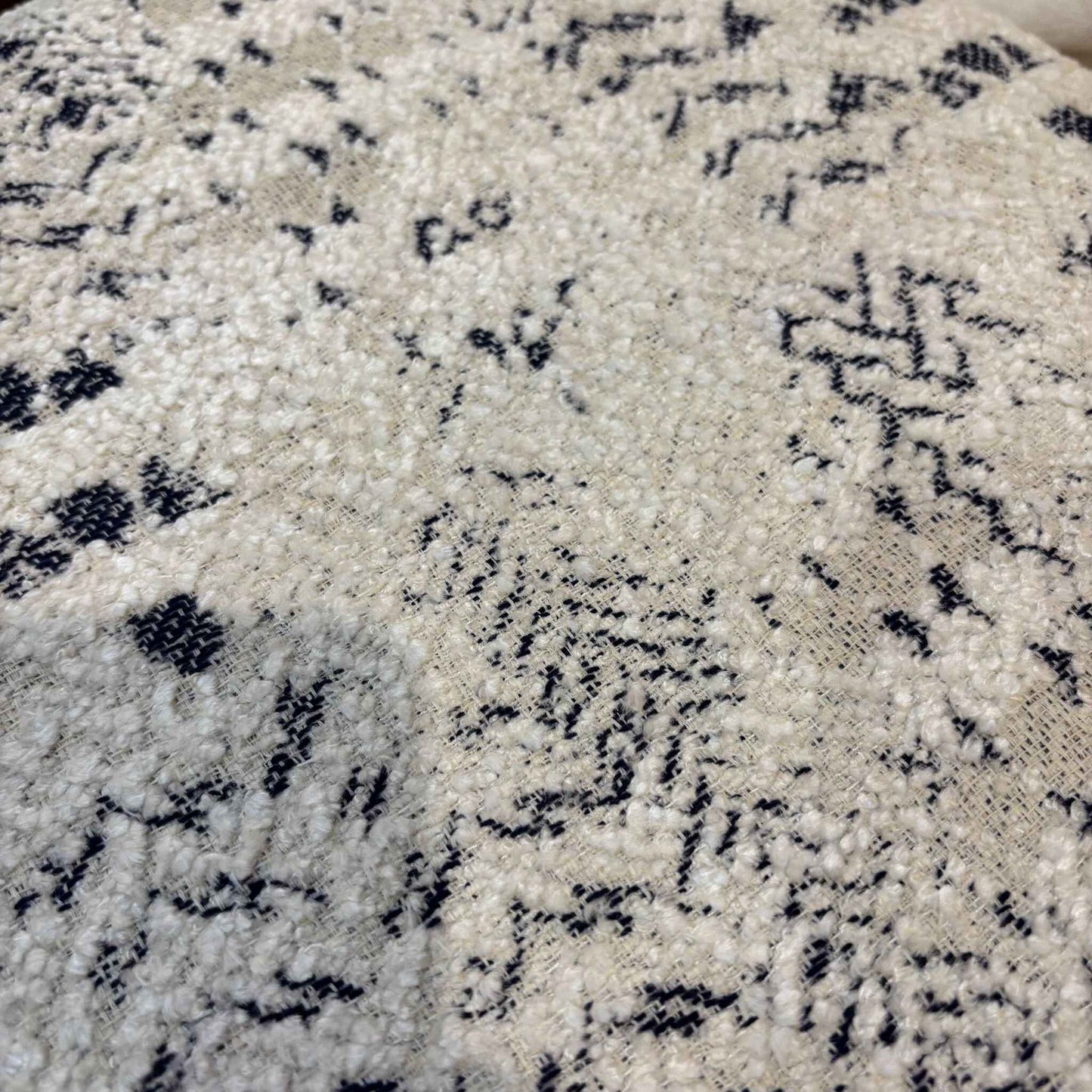 Patterned Occasional Storage Stool