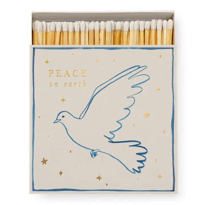 Peace | Square - Christmas Safety Matches | Annie Mo's