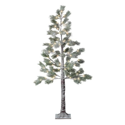 Snowy LED Pine Christmas Tree 150cm