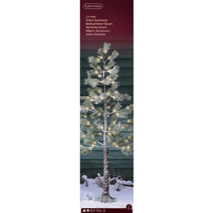 Snowy LED Pine Christmas Tree 150cm