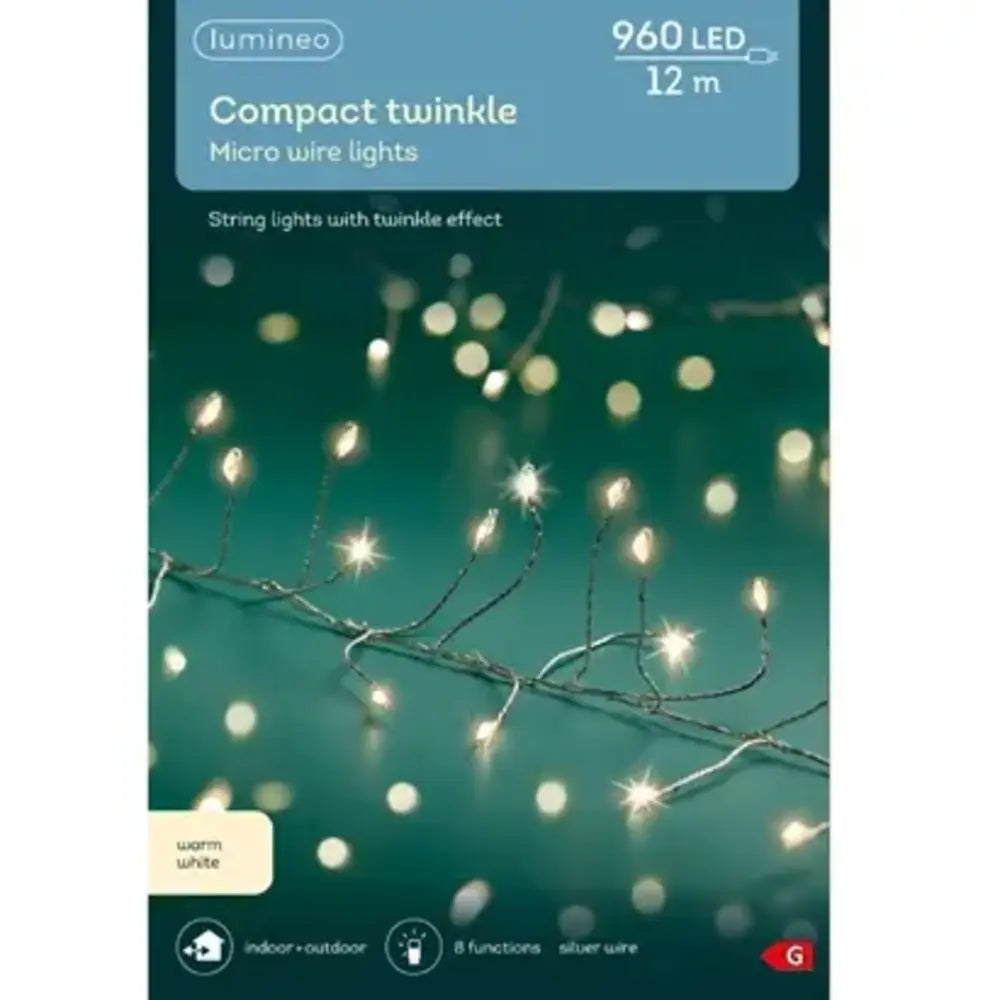 Micro LED Compact LED's with 8 Function Twinkle Effect 1200cm | Annie