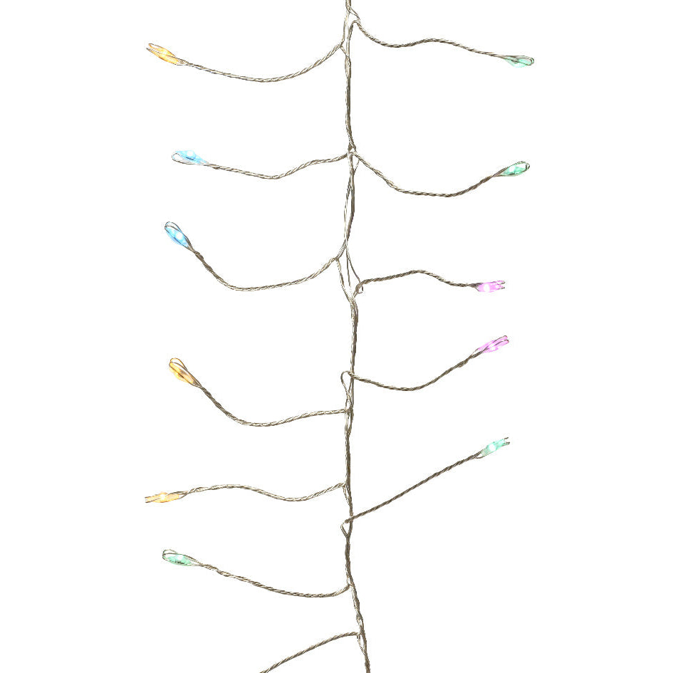 Micro LED Compact Multi Coloured Lights with 8 Function Twinkle Effect 600cm