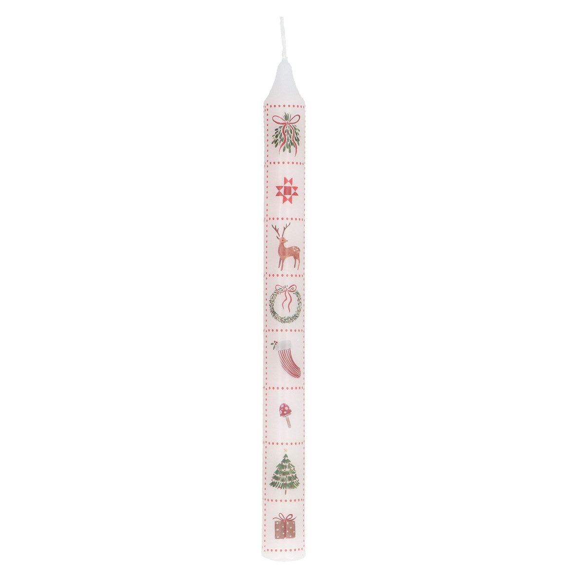Nordic Icons Christmas Crowns Candle