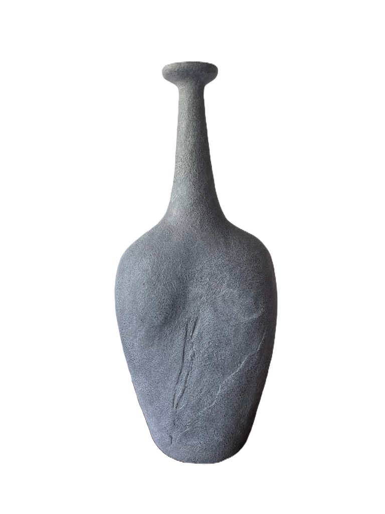 Maasai Large Vase - Antique Blue 60cm