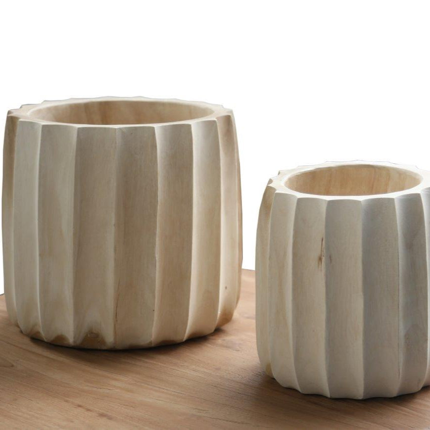 Flores Scallop Pots - Size Choice