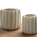 Flores Scallop Pots - Size Choice