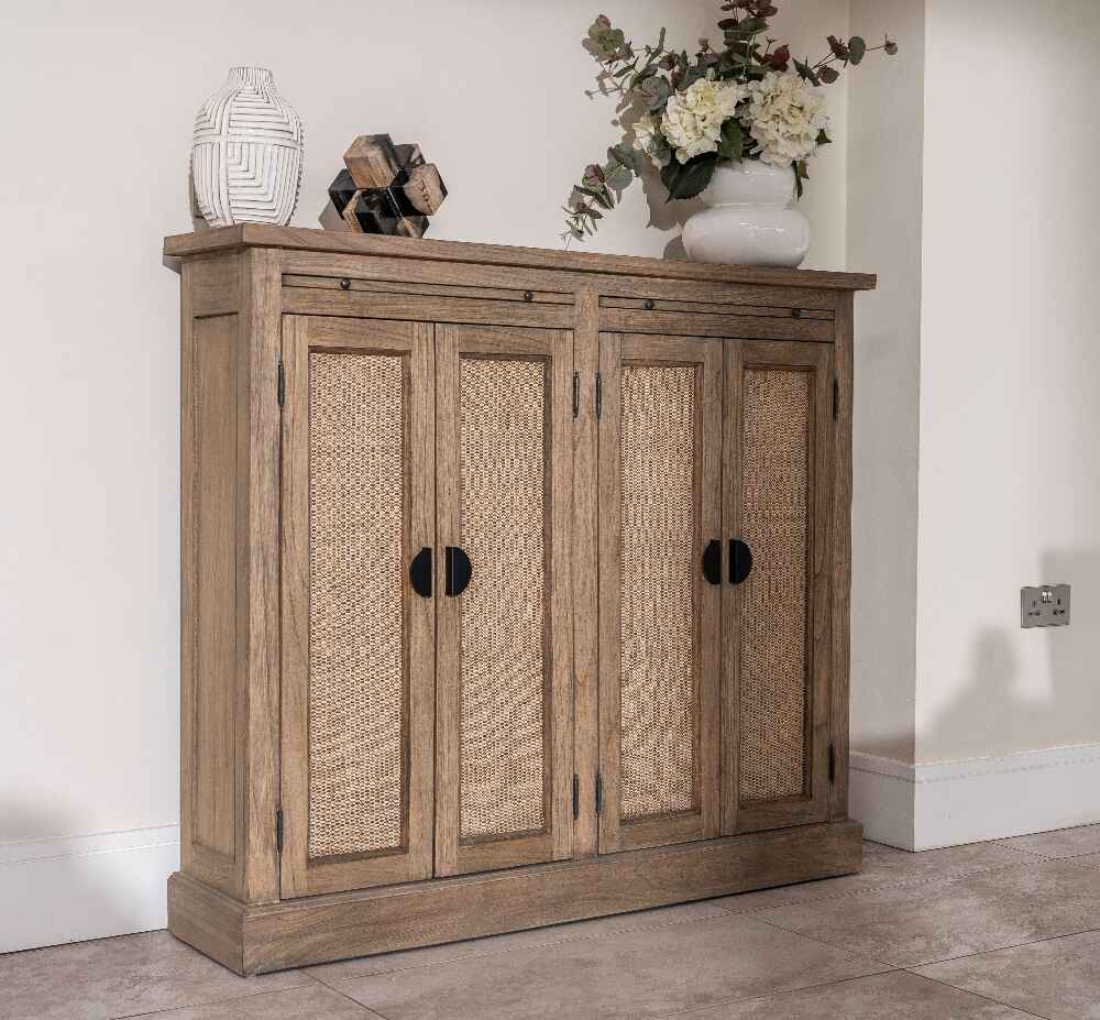 Lille Slim Two Door Cabinet 130cm | Annie Mo's