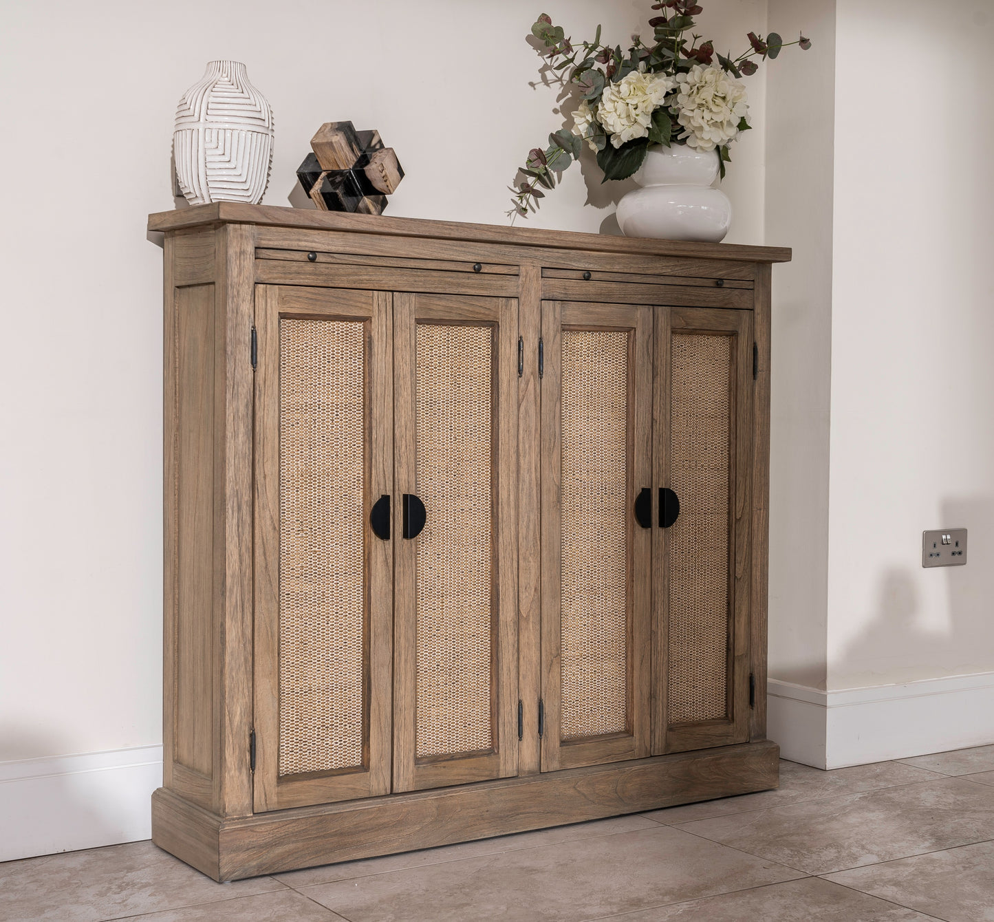 Lille Slim Two Door Cabinet 130cm | Annie Mo's