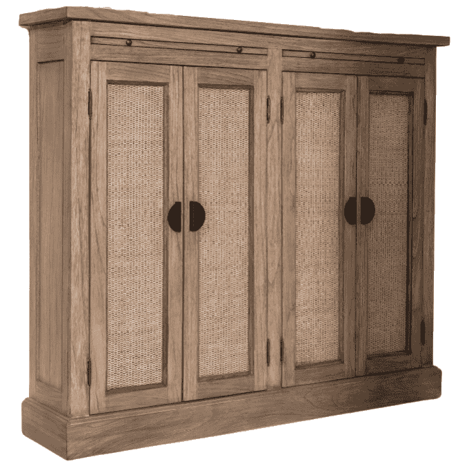 Lille Slim Two Door Cabinet 130cm | Annie Mo's