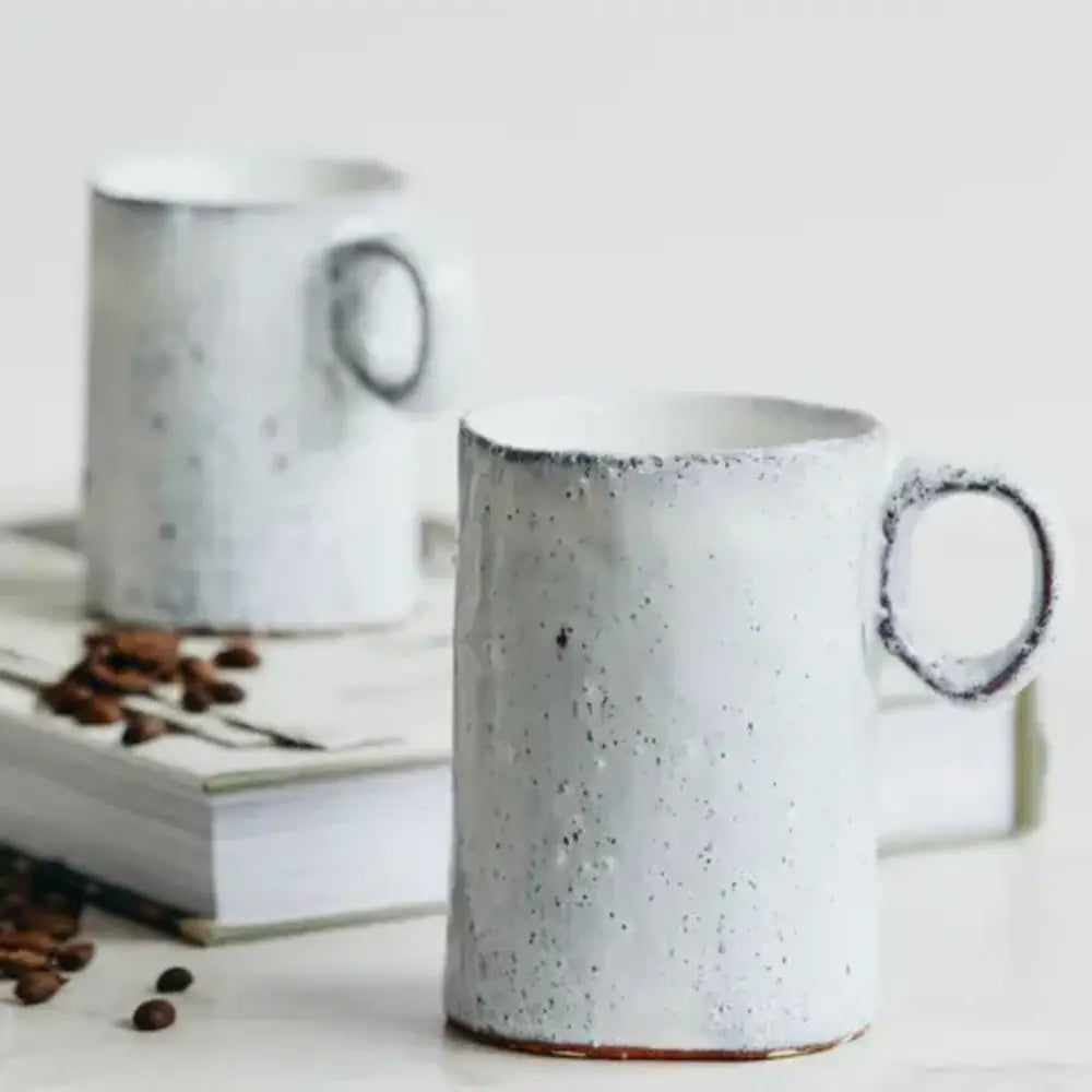 Ice Blue Irregular Mug 10cm