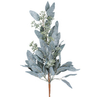 Frosted Eucalyptus with Mini Berry Stem 57cm | Annie Mo's