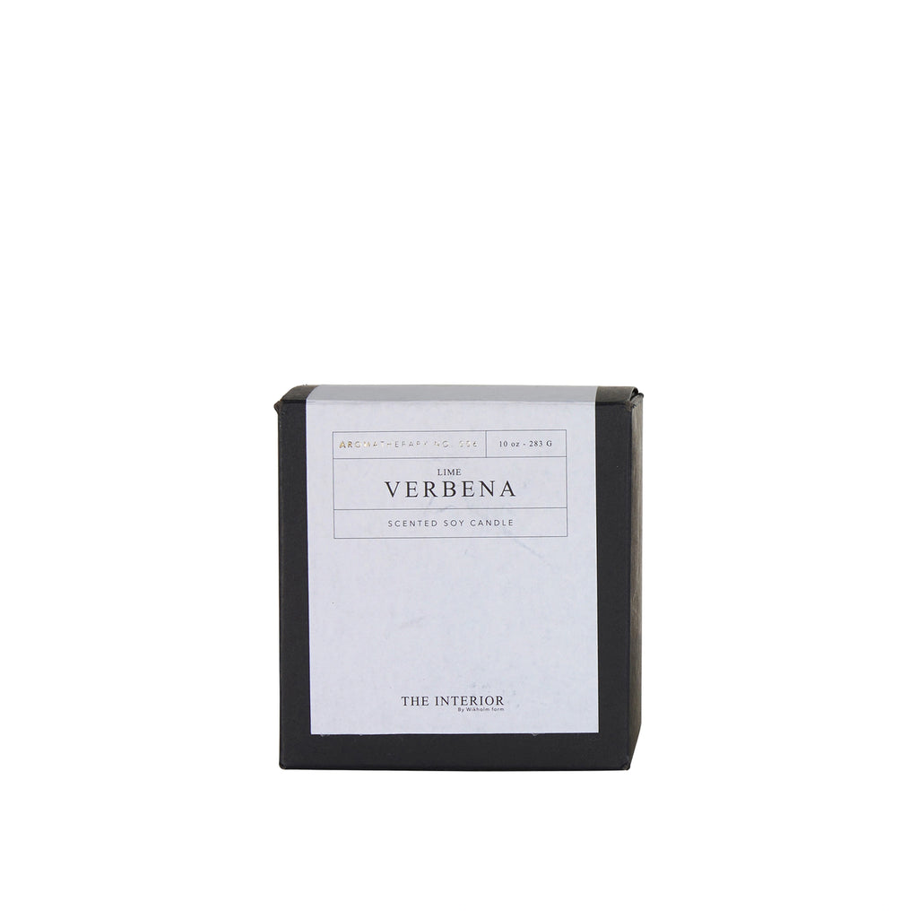 Lime Verbena Scented Candle with Gift Box