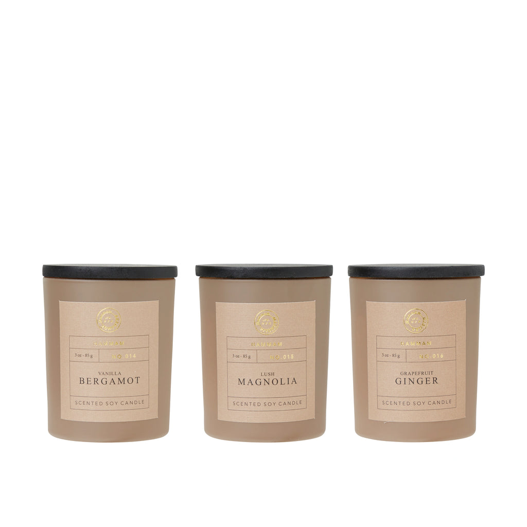 Yasu Scented Candles with Gift Box - Set 3 | Annie Mo's