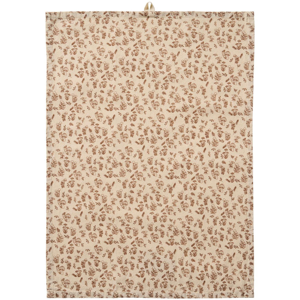 Mushroom Motif Tea Towel | Annie Mo's