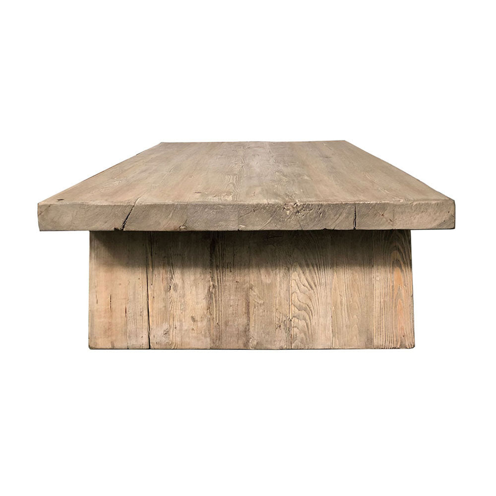 Reclaimed Pine Rustic Coffee Table - Size Choice