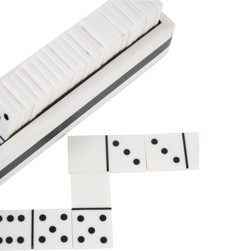 White and Black Domino Set 20cm