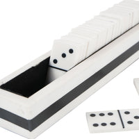 White and Black Domino Set 20cm | Annie Mo's