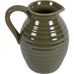 Green Harrison Stoneware Handle Jug 16cm