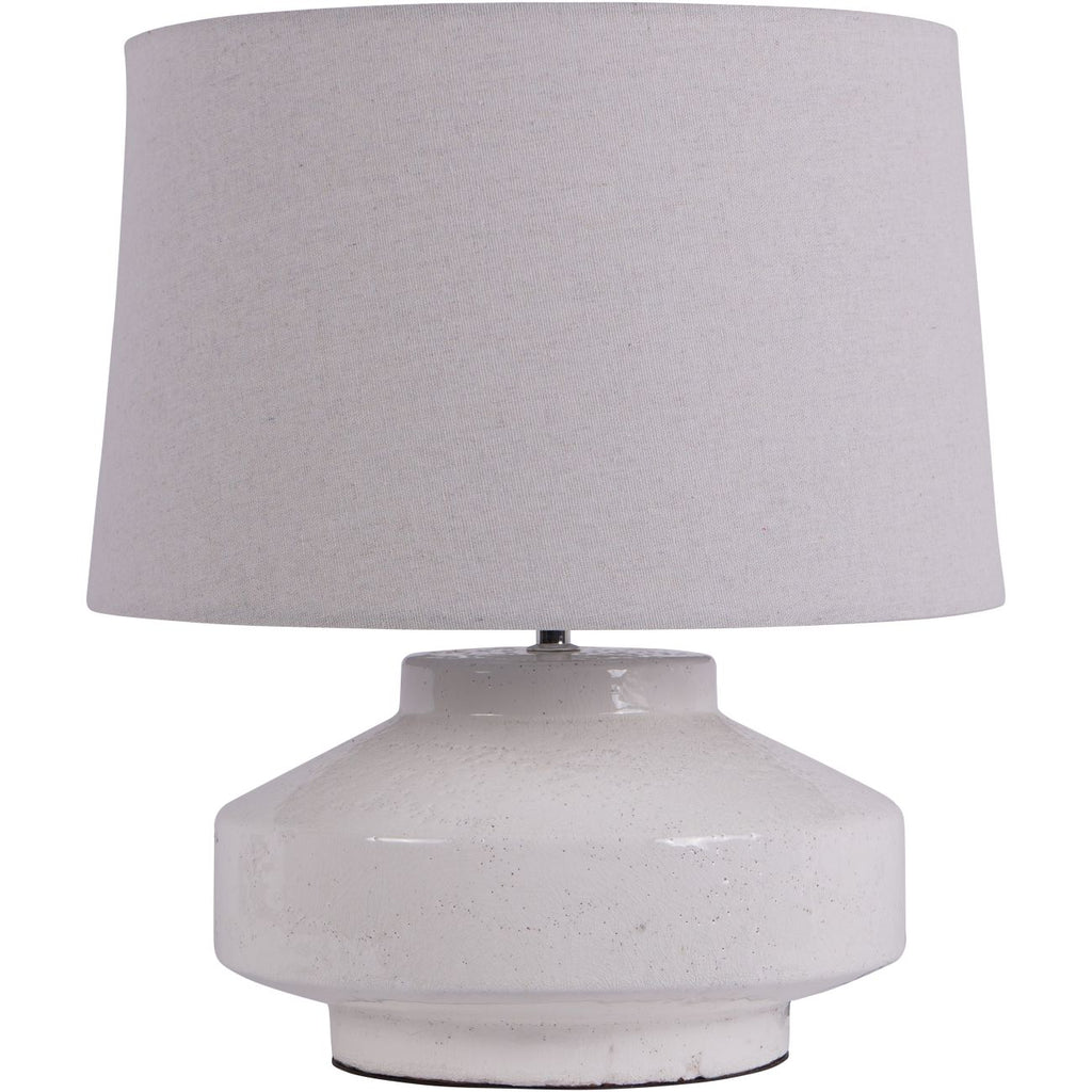 Terracotta Table Lamp White 45cm | Annie Mo's