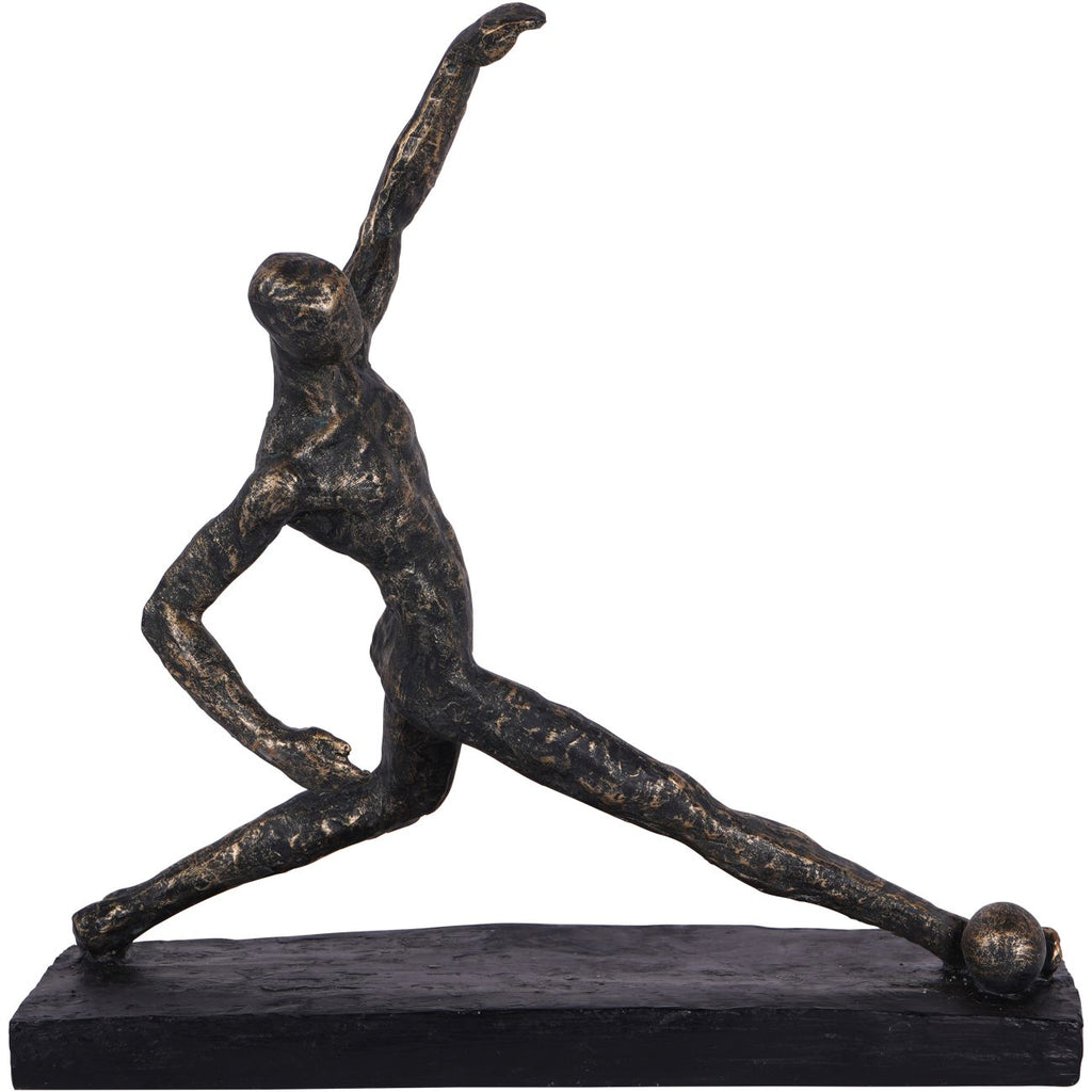 Football Player Sculpture 34cm