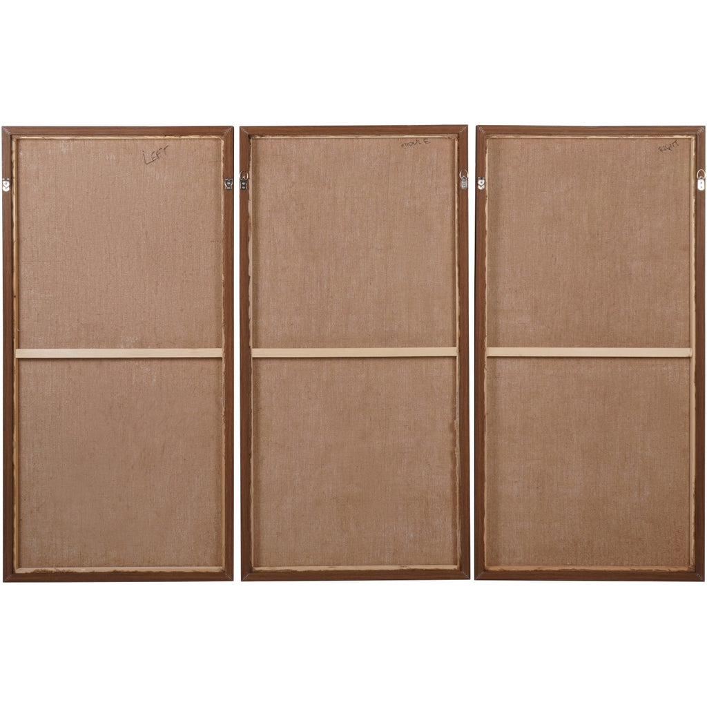 Hazy Horizons Framed Wall Art Set of Three 60cm Wide (Each)