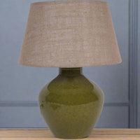 Aubrey Green Ceramic Table Lamp 38cm| Annie Mo's