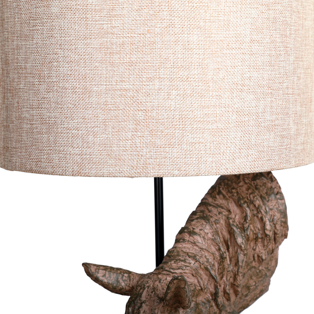Delia Horse Lamp with Shade 56cm