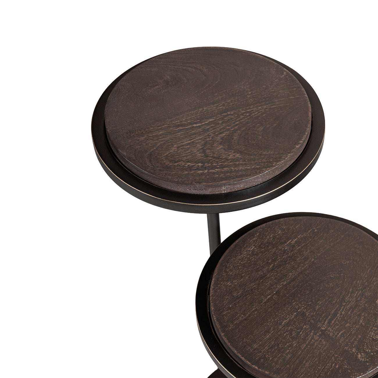 Walnut Accent Side Table 59cm C | Annie Mo's