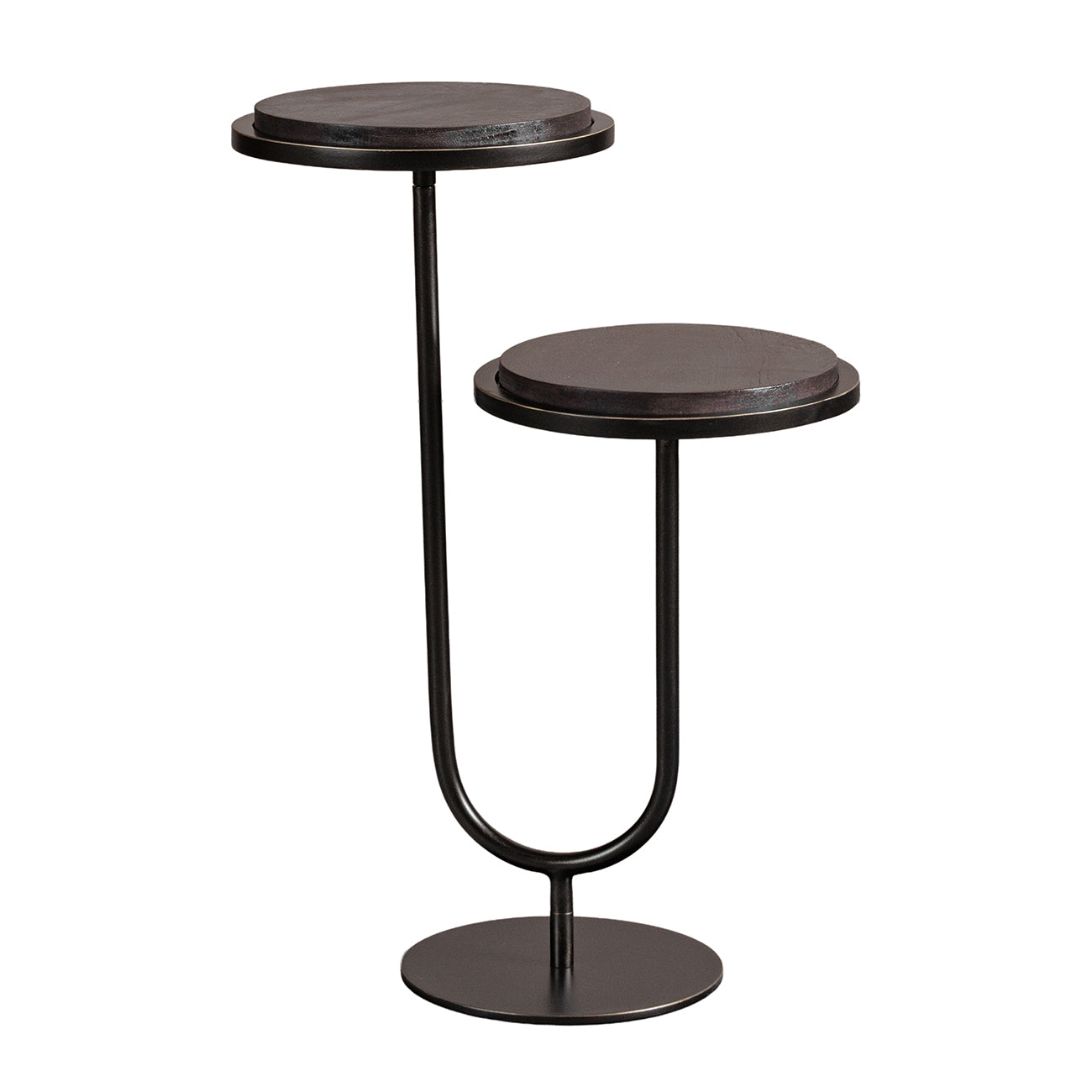 Walnut Accent Side Table 59cm | Annie Mo's