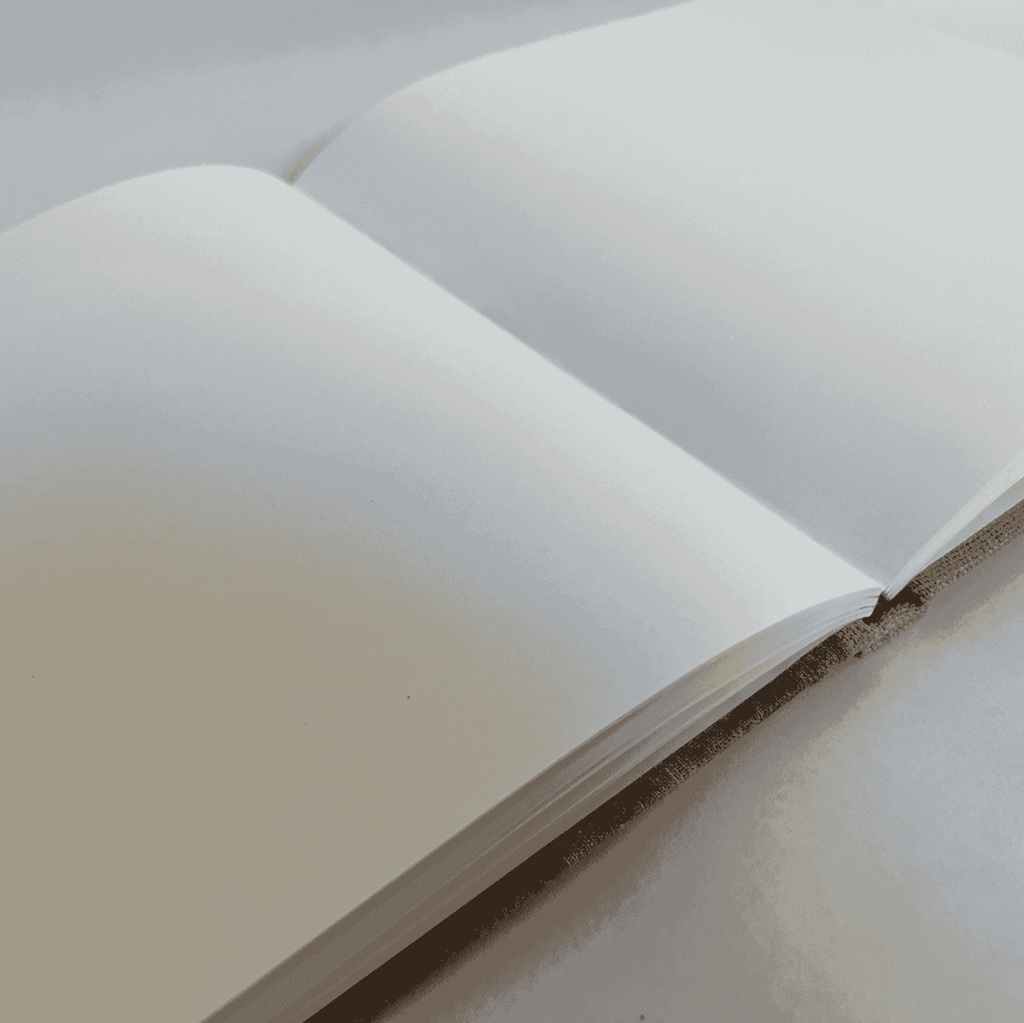 "Peaceful Afternoon" Handmade Linen Hardcover Notebook | Diary-g