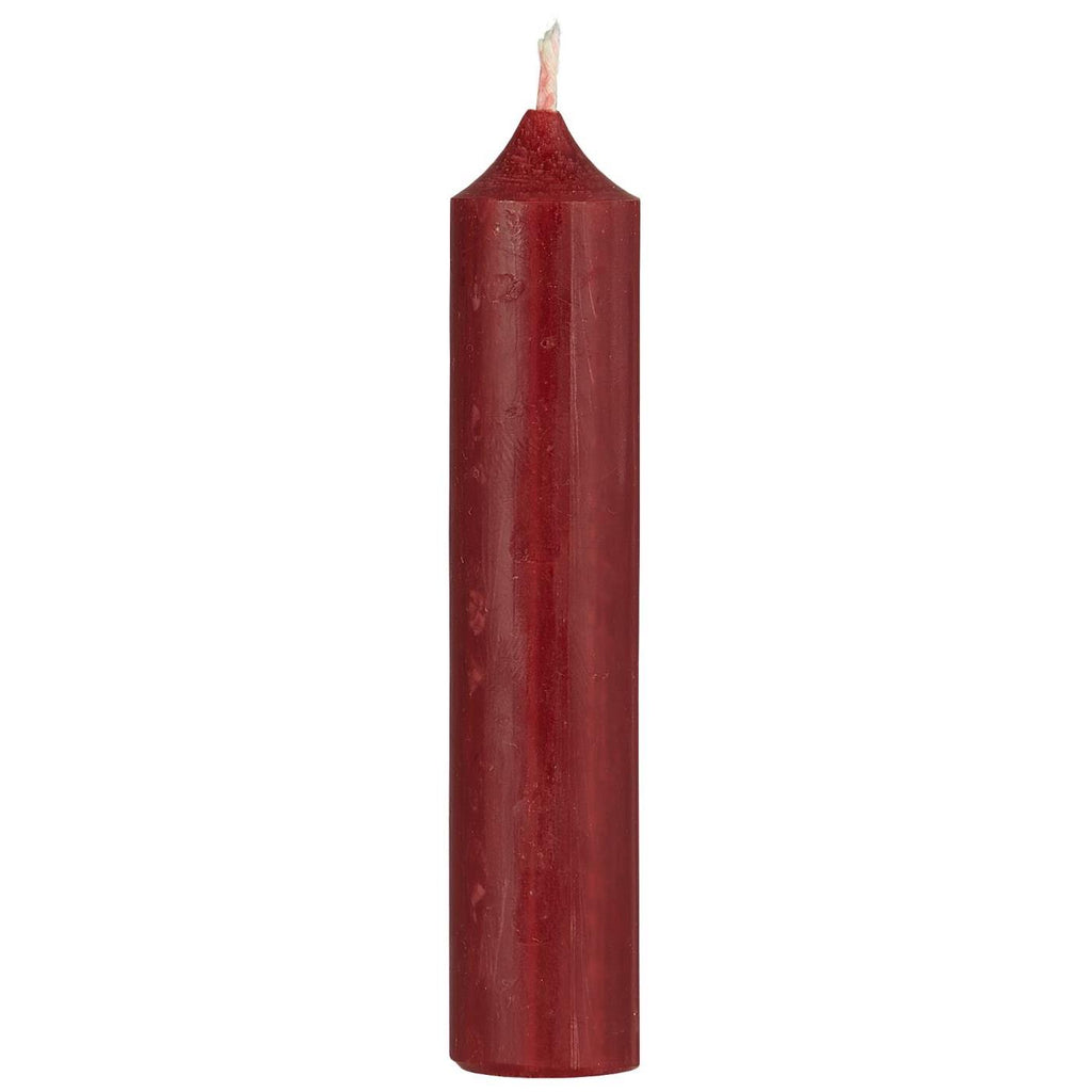 Short Bordeaux Dinner Candle 11cm